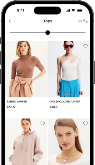 Mobile App for a Fashion Brand